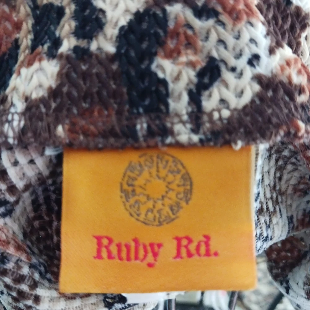 Ruby Rd. Multicolor Open Front Cardigan - Picture 5 of 5